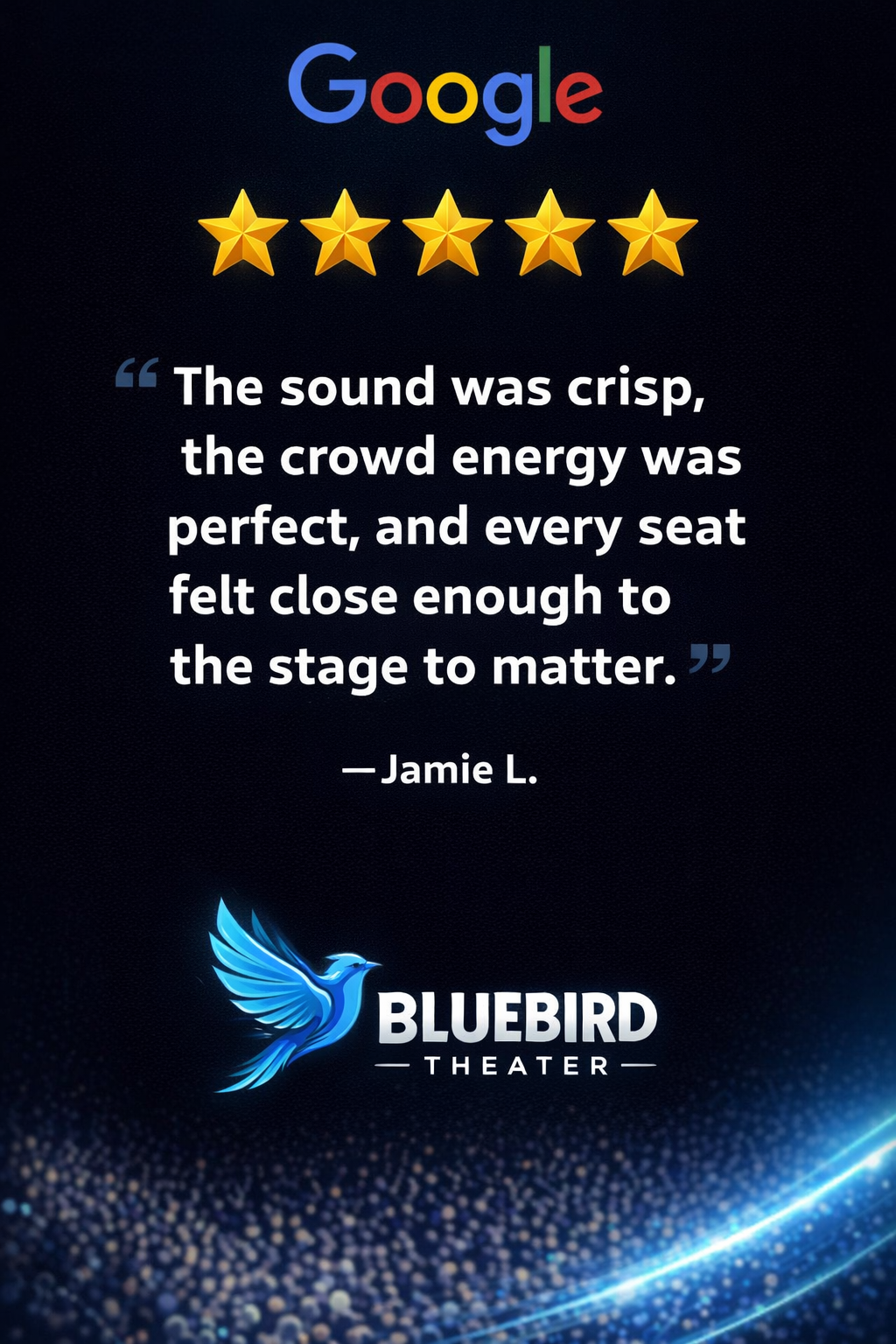 live shows story review sample